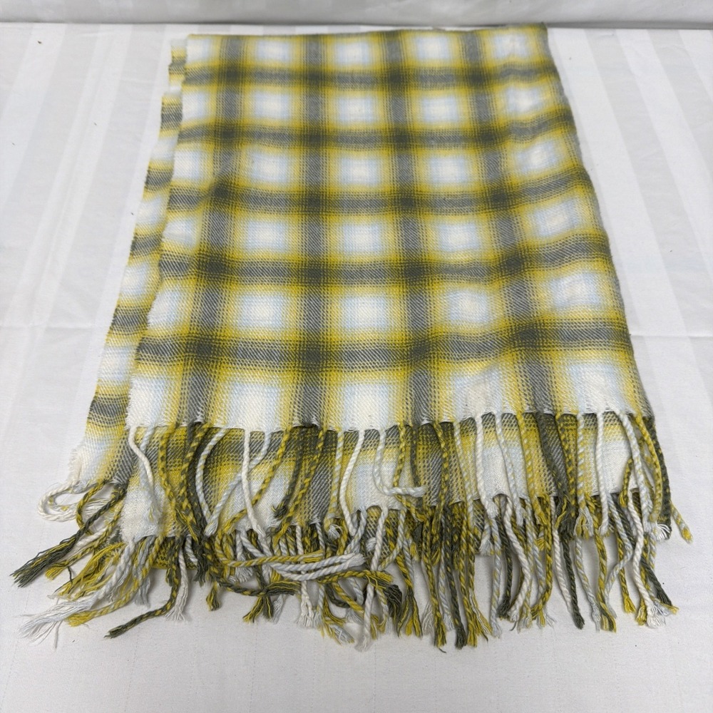 Cozy Scarf Yellow One Size